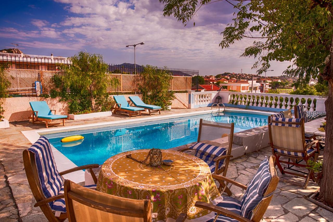 Villa Emily Lagonisi Bagian luar foto